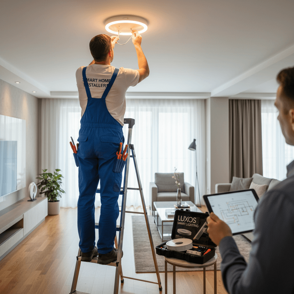 Professional smart lighting installation and support