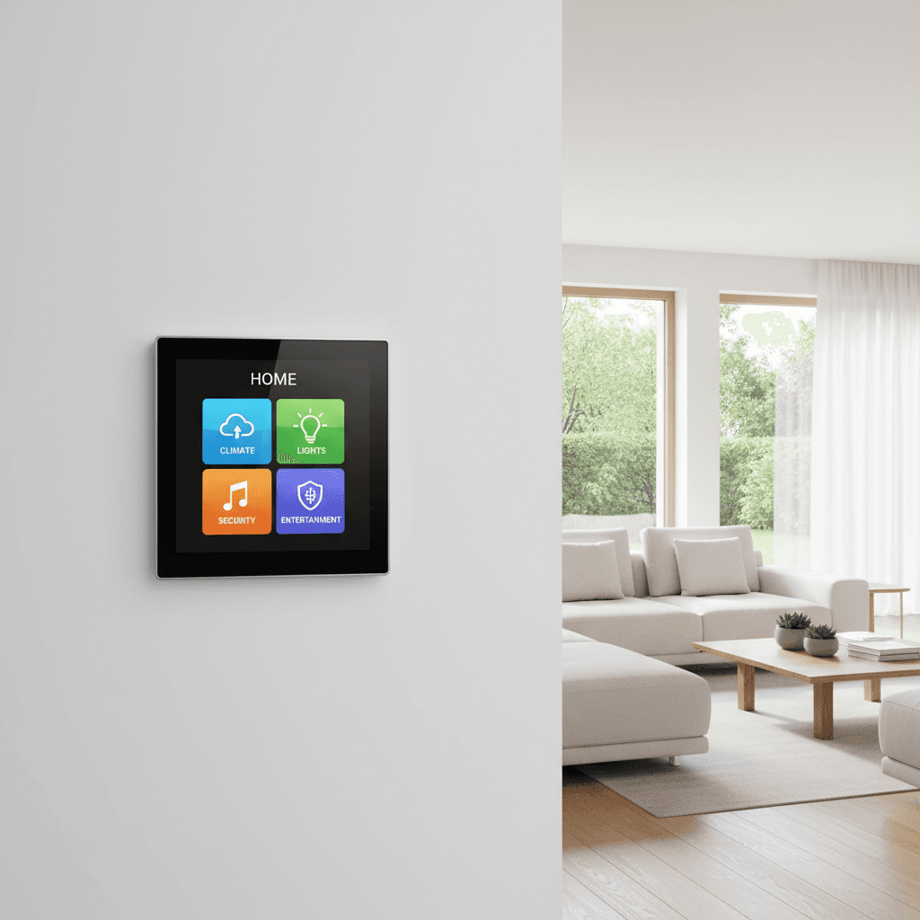 Device integration setup showing connected smart home devices