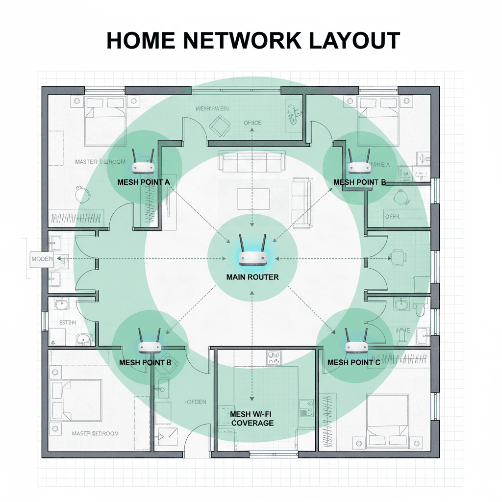 Home network optimization