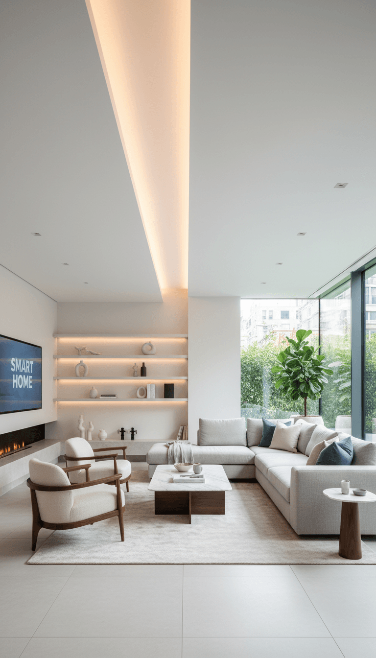 Integrated smart living room