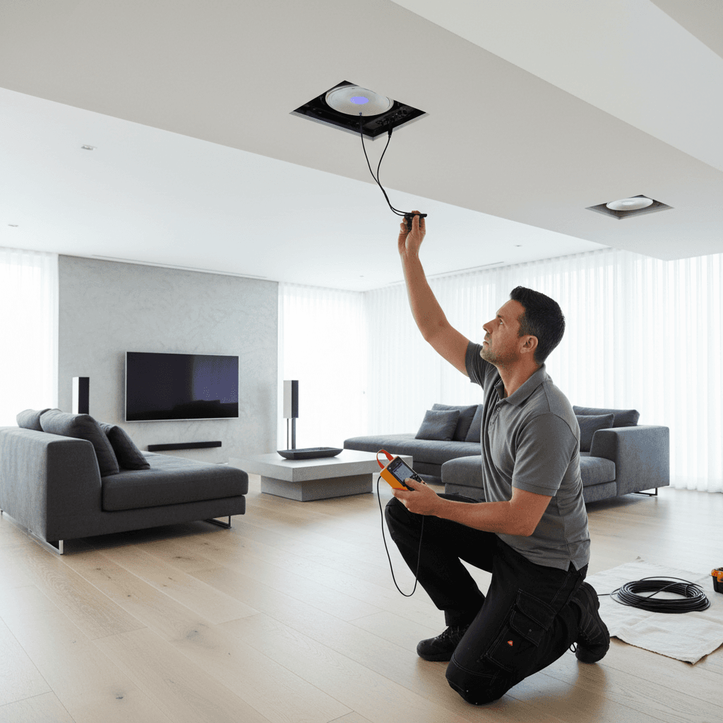 Professional audio installation service