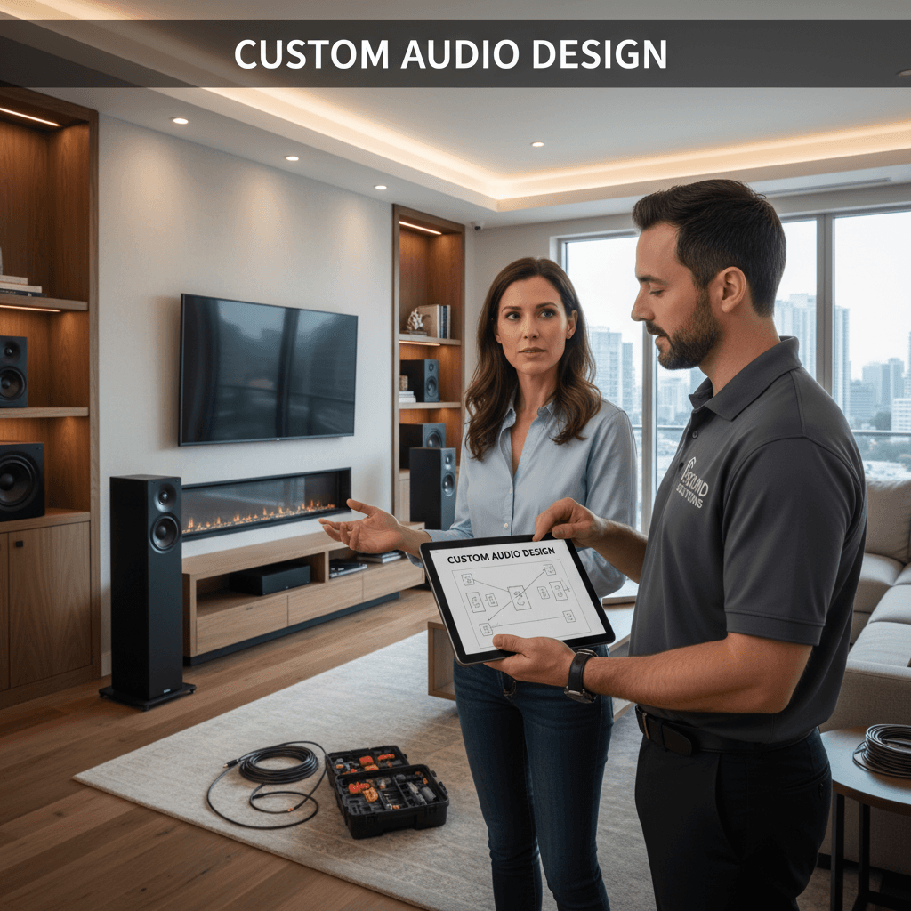 Custom audio system design consultation