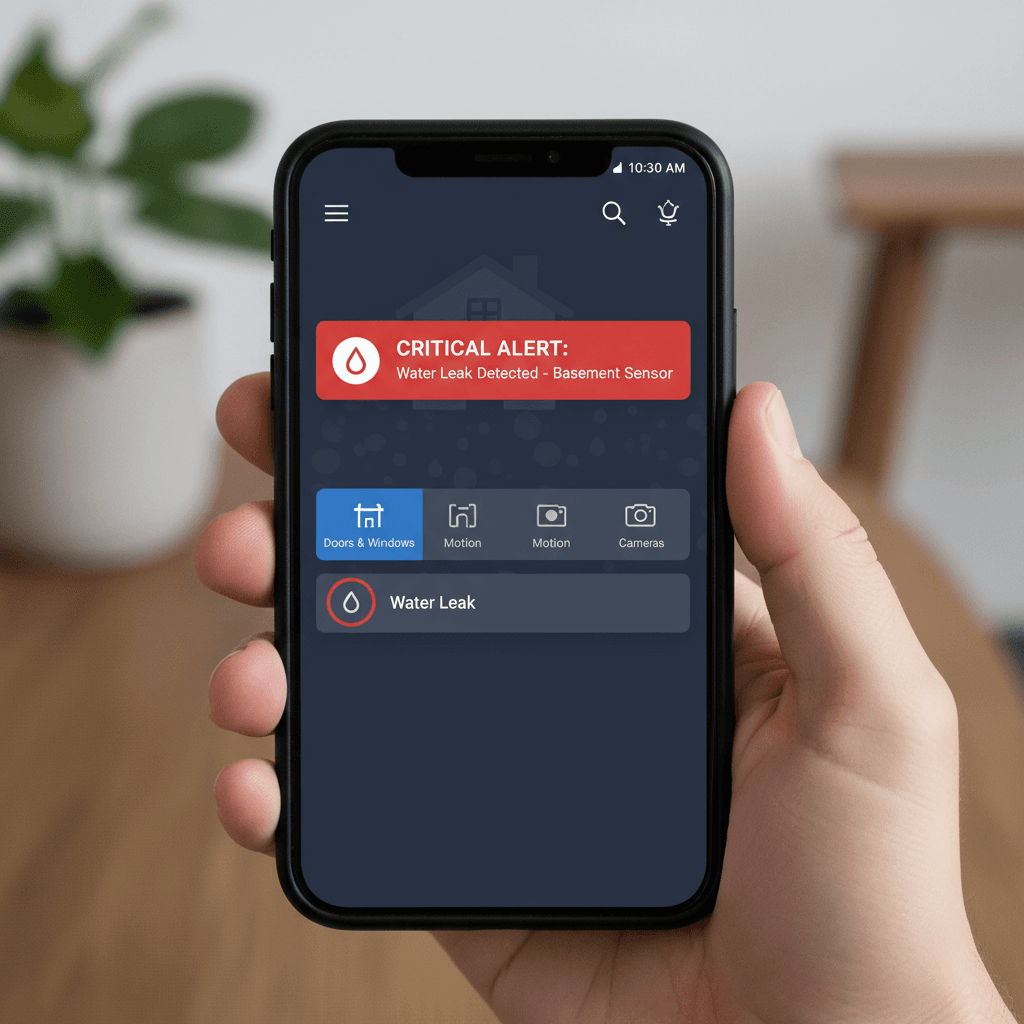 Real-time leak alerts